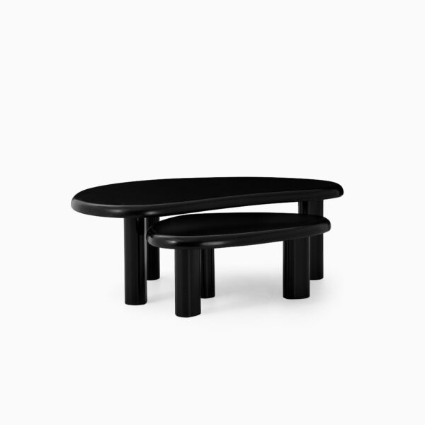 Kartika Nesting Coffee Tables - Black Finish