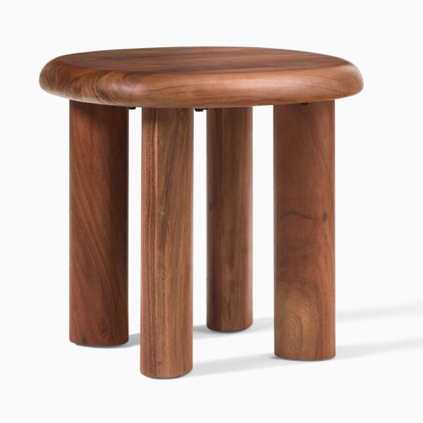 Tirta Teak Side Table - Natural Finish