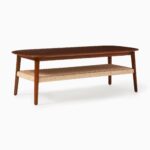 Kartika Mid-Century Coffee Table - Natural Finish