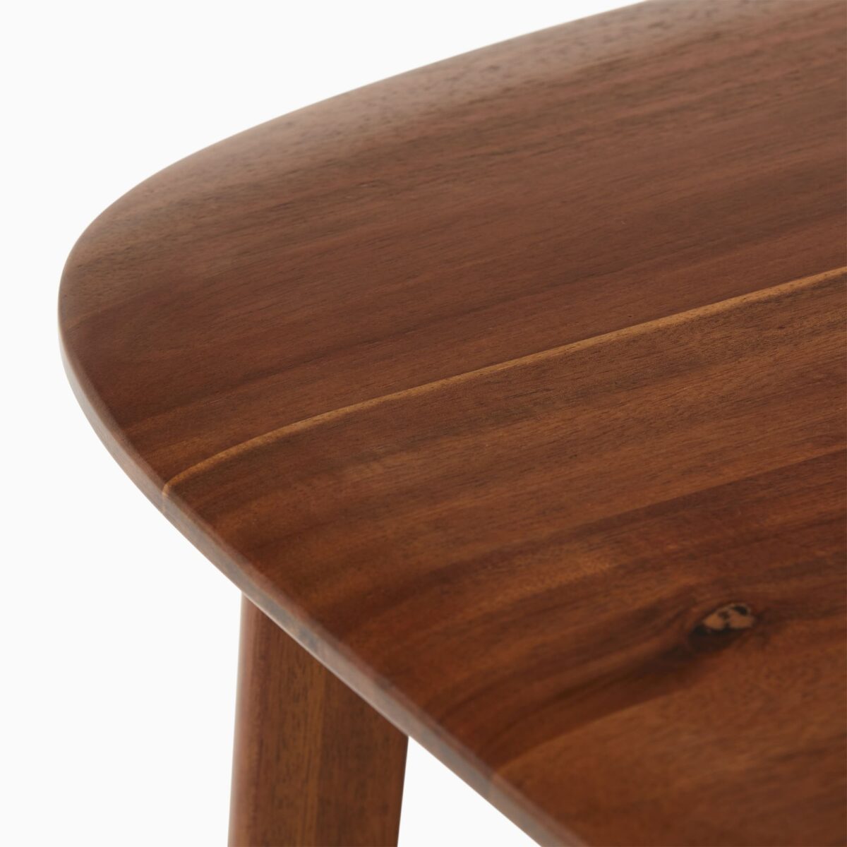Ananta Mid-Century Side Table - Walnut Finish - Image 4