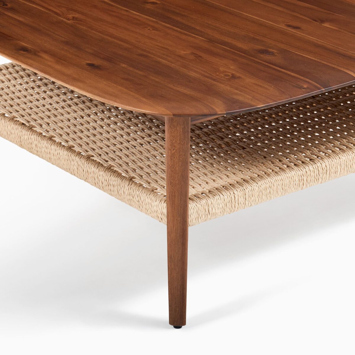 Dewi Teak Square Coffee Table - Natural Finish - Image 2