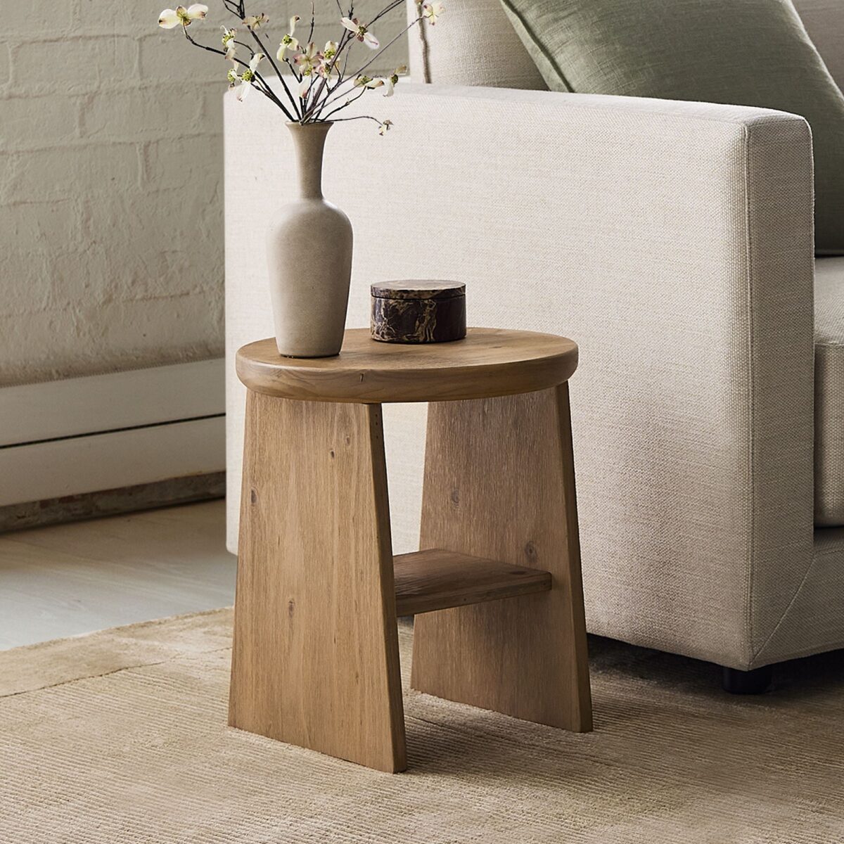 Clifton Stool - Natural Finish - Image 6