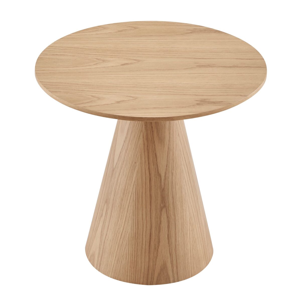 Dewi Conical Side Table - Natural Oak Finish - Image 2