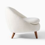 Dewi Lounge Chair - Ivory Finish - Image 2
