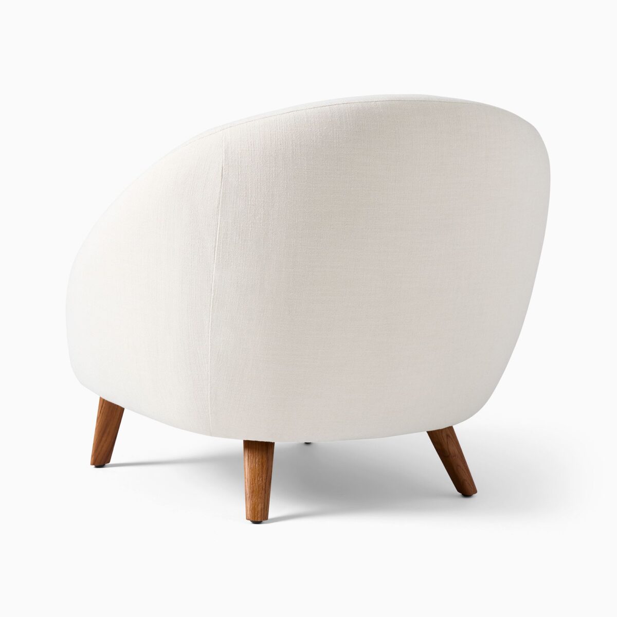 Dewi Lounge Chair - Ivory Finish - Image 5