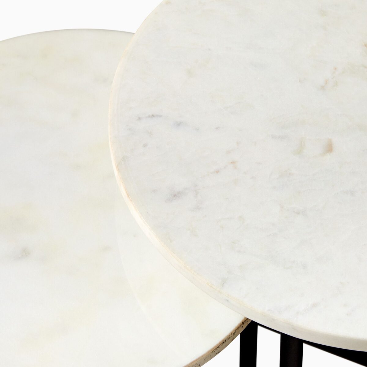 Bima Marble Nesting Tables - Set of tree - Image 2