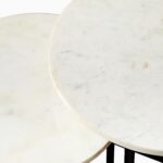 Bima Marble Nesting Tables - Set of tree - Image 2