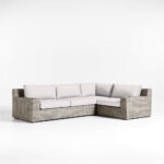 Ananta Rattan Outdoor Sofa Set - Natural Finish