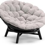 Aruna Rattan Teak Lounge Chair - Natural Finish - Image 6