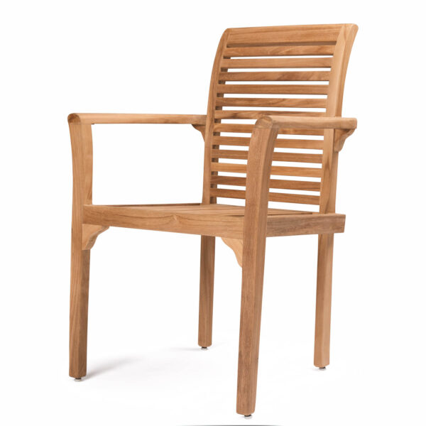 Meira Teak Dining Chair - Natural Finish