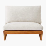 Arka Teak Lounge Chair - Natural Finish - Image 2