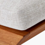 Arka Teak Lounge Chair - Natural Finish - Image 5