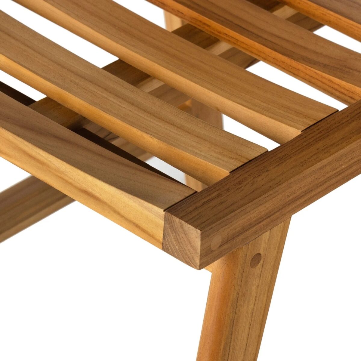 Raka Teak Dining Chair - Natural Finish - Image 6