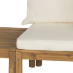 Ananta Teak Outdoor Sofa Set - Natural Finish - Image 4
