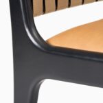 Arjuna Dining Chair - Tan Finish - Image 6