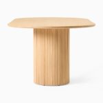 Java Teak Oval Pedestal Dining Table - Image 4