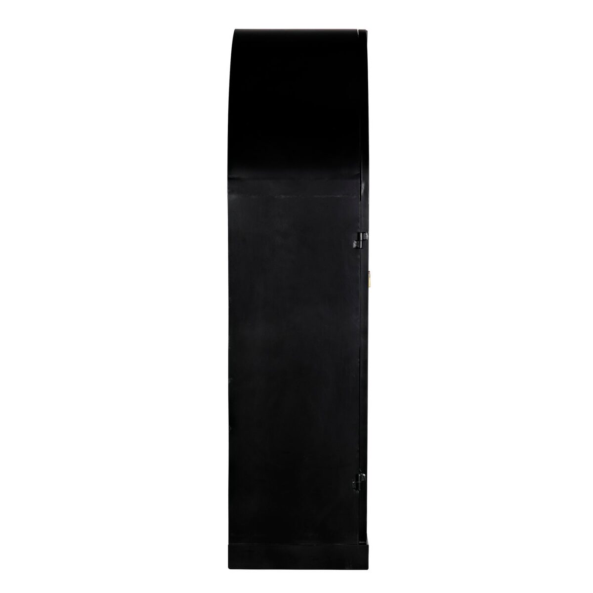 Astari Arched Wooden Wardrobe - Black - Image 4