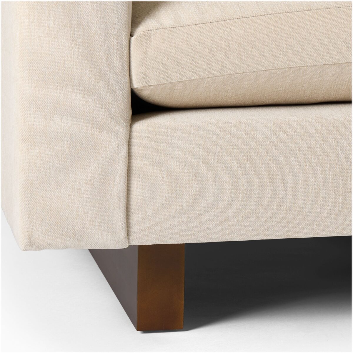 Harmony Teak Lounge Chair - Beige Finish - Image 5