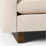 Harmony Teak Lounge Chair - Beige Finish - Image 5
