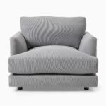 Ratna Lounge Chair - Grey Finish - Image 3