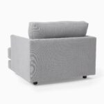 Ratna Lounge Chair - Grey Finish - Image 4
