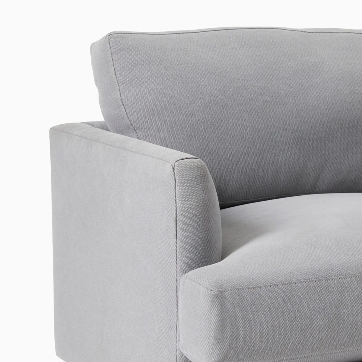 Ratna Lounge Chair - Grey Finish - Image 5