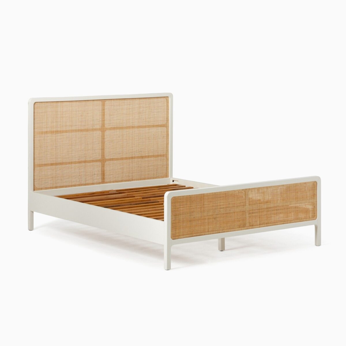 Savana Teak Rattan Bed Frame - Image 7