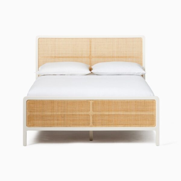 Savana Teak Rattan Bed Frame