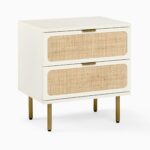 Savana Teak Rattan Nightstand