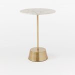 Sari Side Table - Marble Finish