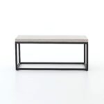 Aryani Rectangle Coffee Table - Black Frame - Image 2