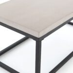 Aryani Rectangle Coffee Table - Black Frame - Image 4