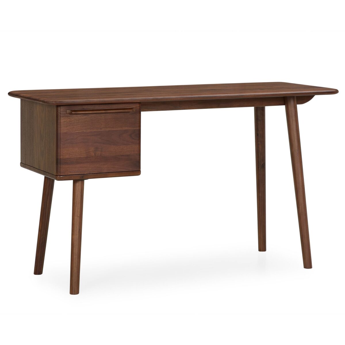 Kartika Teak Writing Desk - Walnut Finish - Image 11
