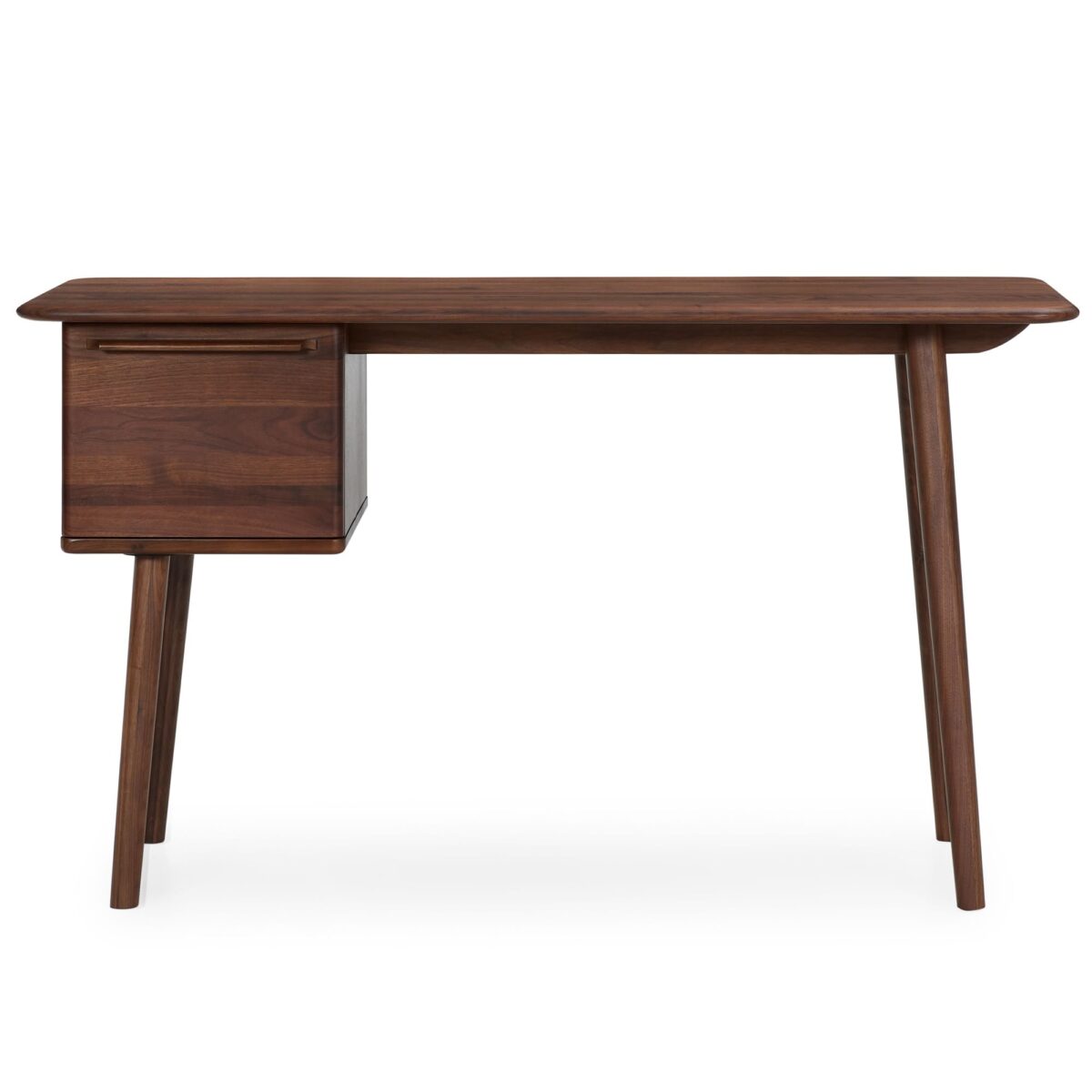 Kartika Teak Writing Desk - Walnut Finish - Image 9