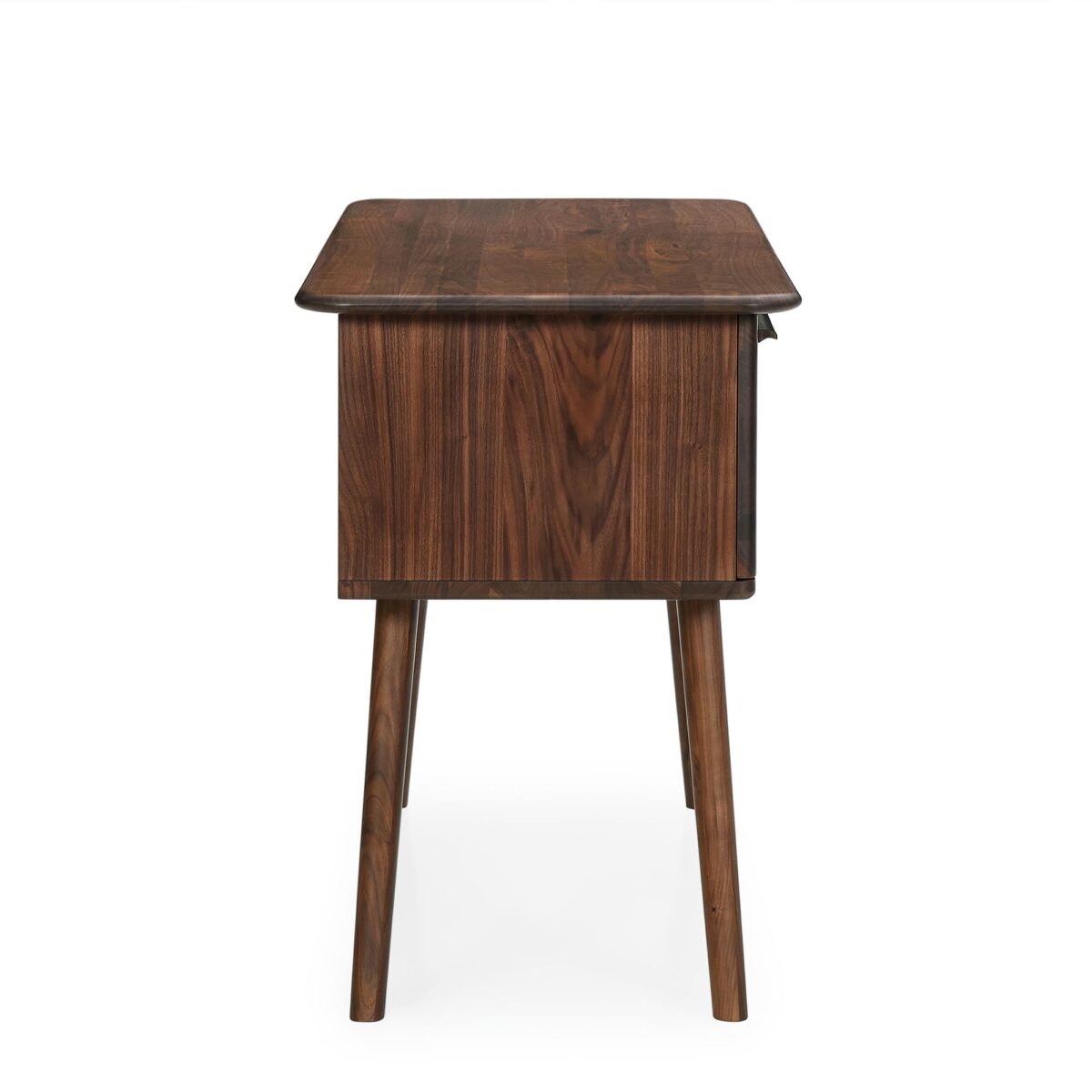 Kartika Teak Writing Desk - Walnut Finish - Image 4