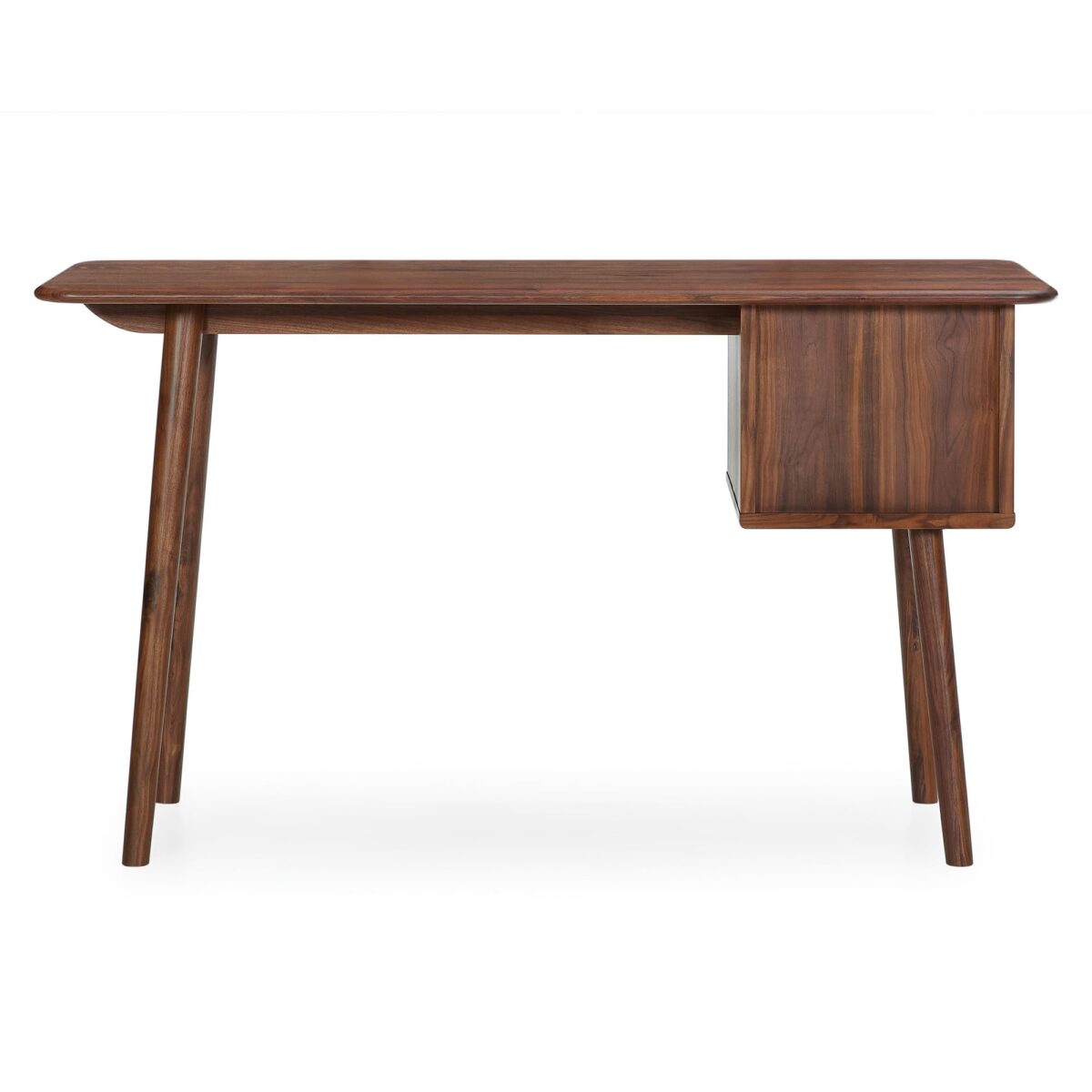 Kartika Teak Writing Desk - Walnut Finish - Image 6