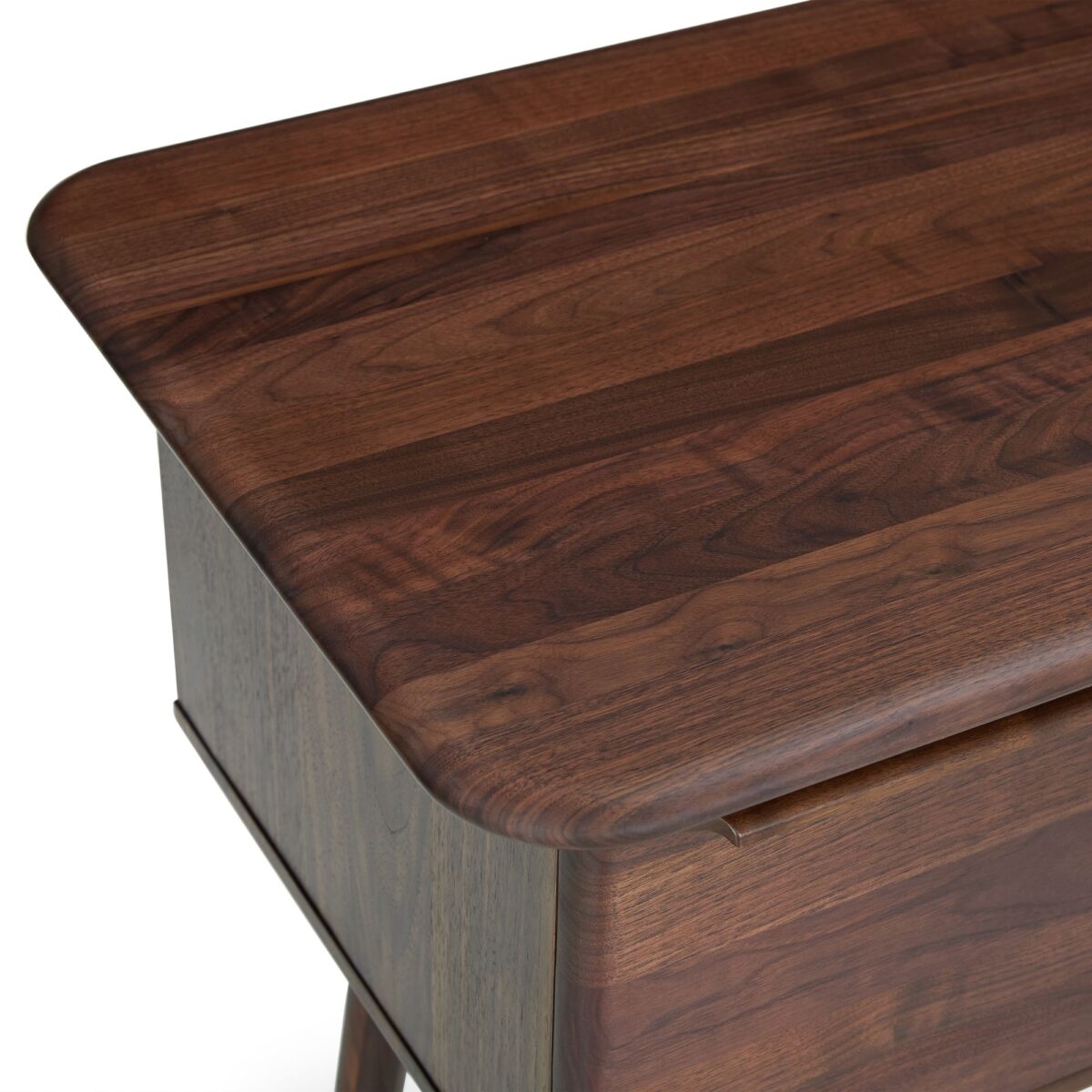 Kartika Teak Writing Desk - Walnut Finish - Image 8