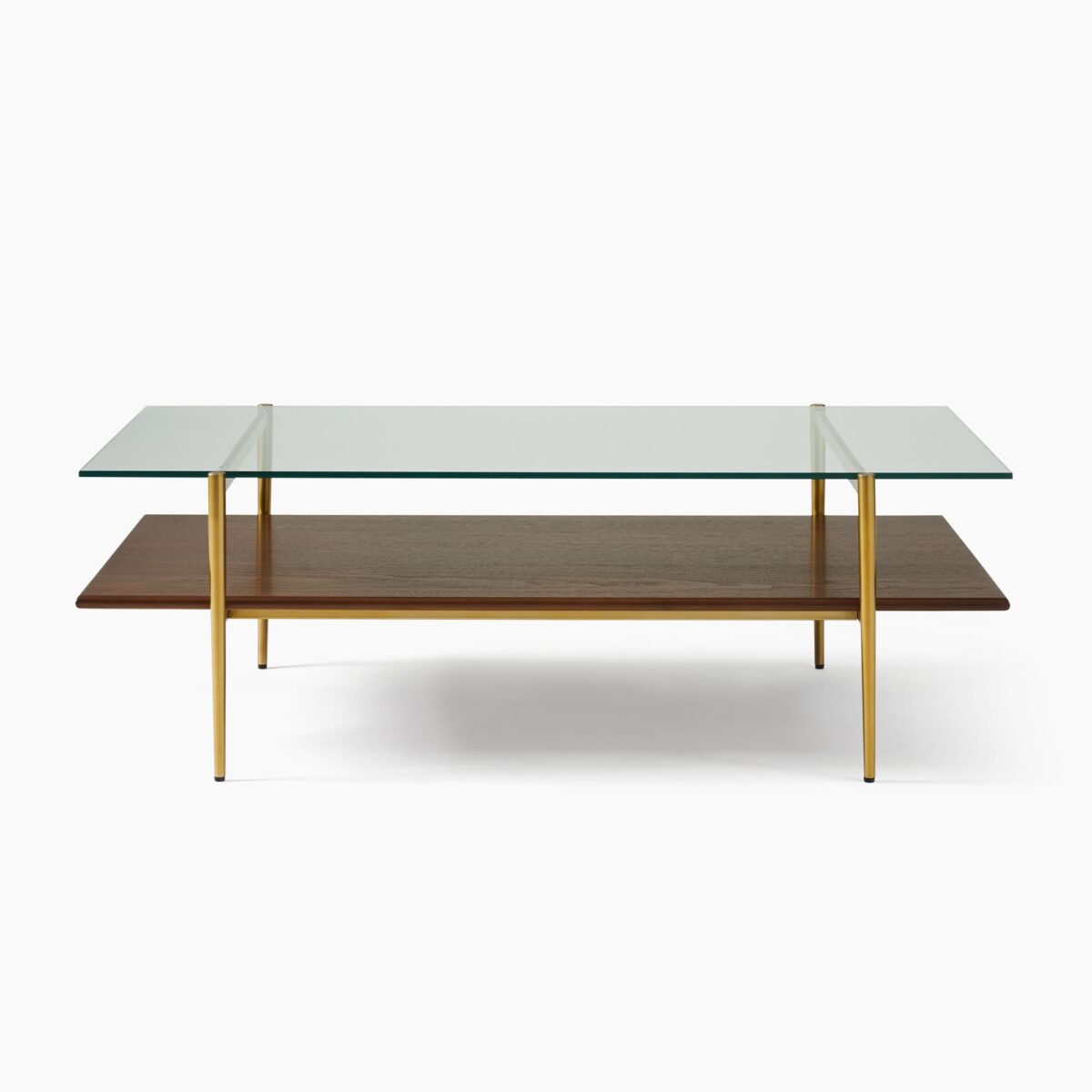 Gading Glass Coffee Table - Modern Finish - Image 2