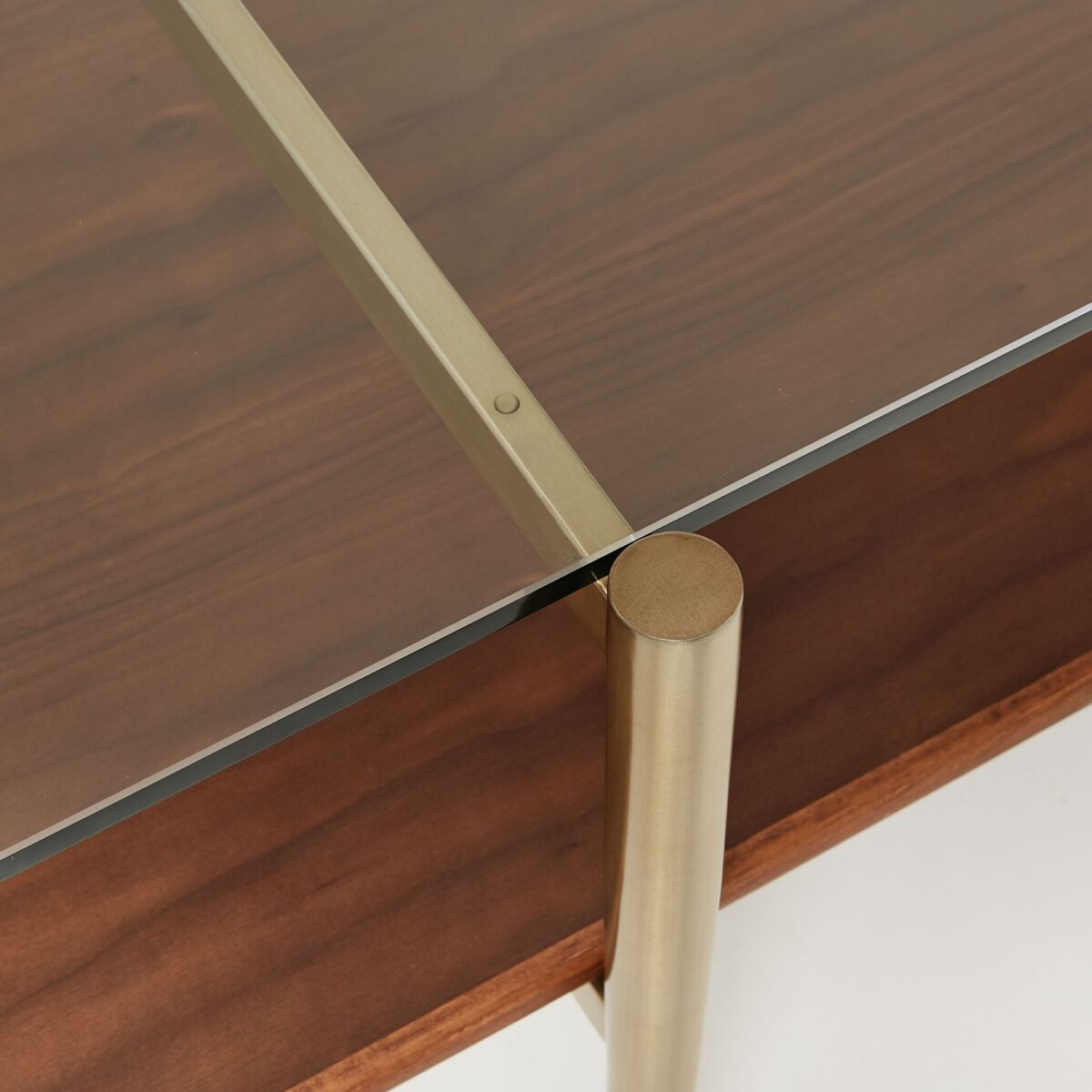 Gading Glass Coffee Table - Modern Finish - Image 3