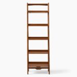 Arjuna Teak Ladder Bookshelf - Natural Finish - Image 3