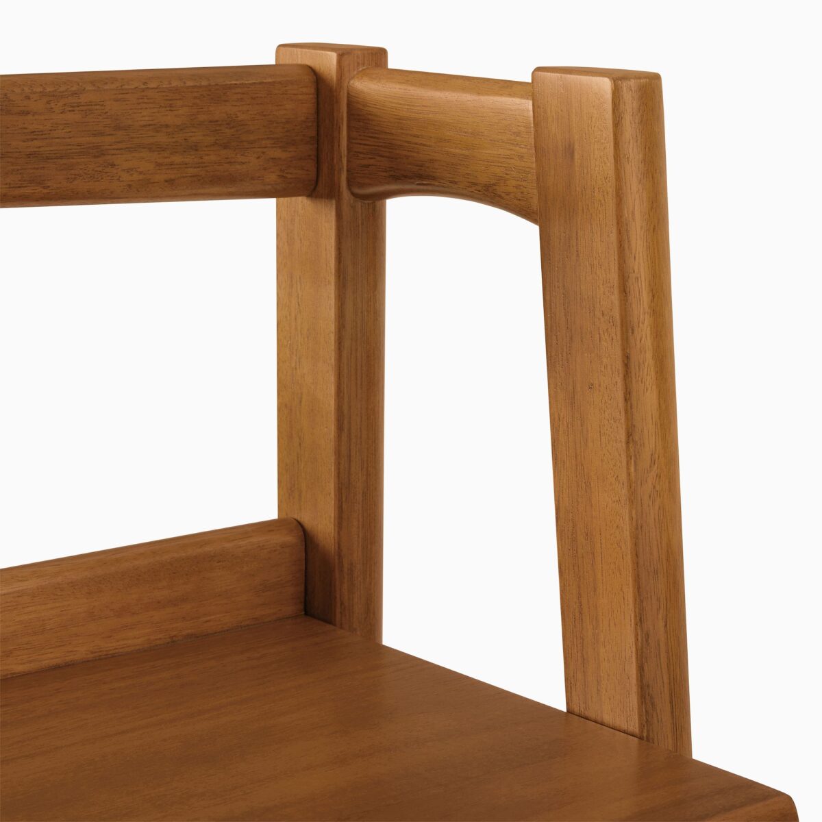 Arjuna Teak Ladder Bookshelf - Natural Finish - Image 2
