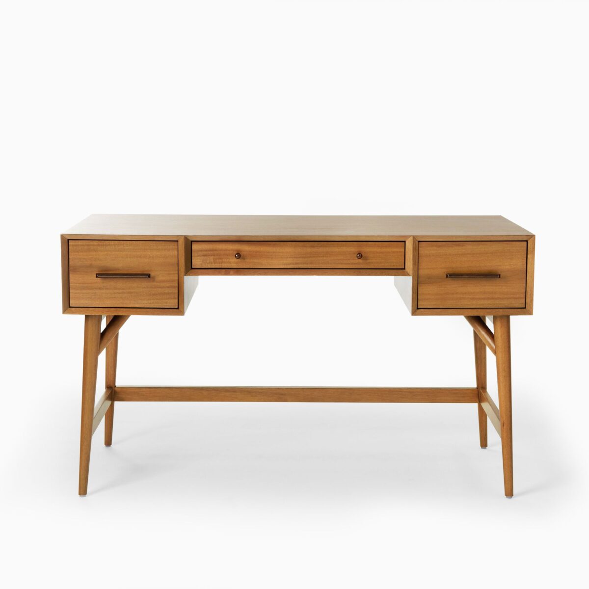 Srikandi Teak Writing Desk - Natural Finish - Image 4