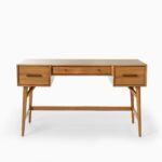 Srikandi Teak Writing Desk - Natural Finish - Image 4