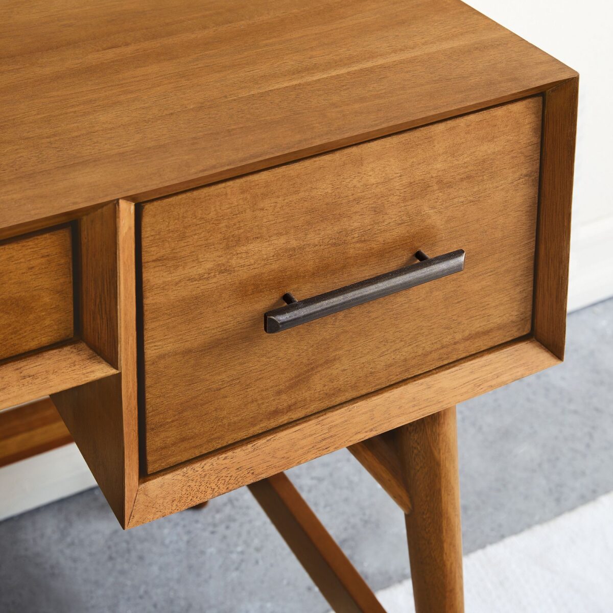 Srikandi Teak Writing Desk - Natural Finish - Image 3