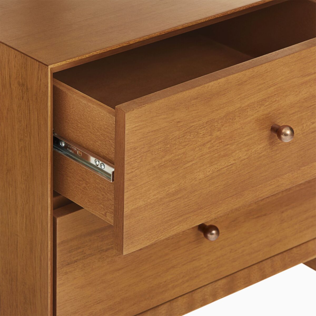 Kartini Teak Executive Desk - Natural Finish - Image 4