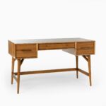 Srikandi Teak Writing Desk - Natural Finish
