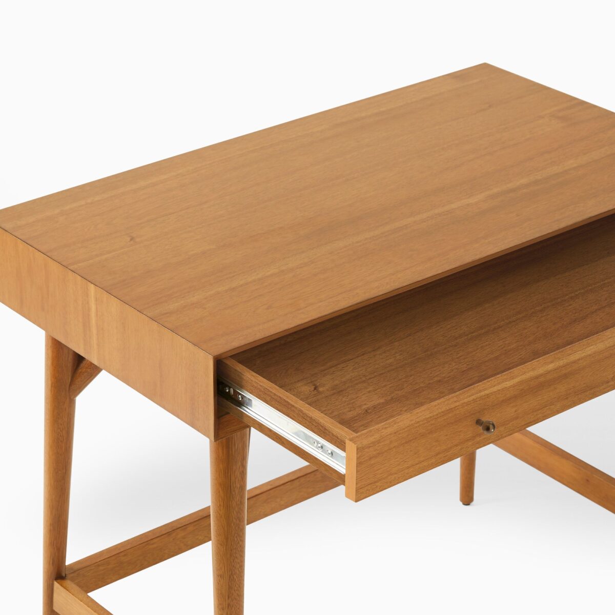Laksamana Teak Writing Desk - Natural Finish - Image 2