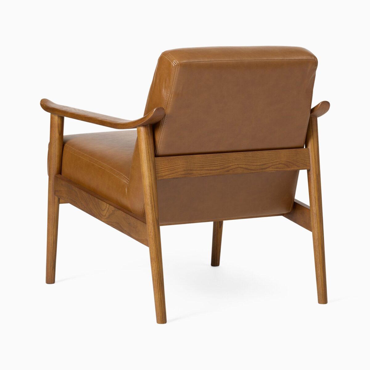 Aulia Leather Show Wood Chair - Image 4