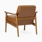Aulia Leather Show Wood Chair - Image 4