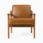 Aulia Leather Show Wood Chair - Image 3